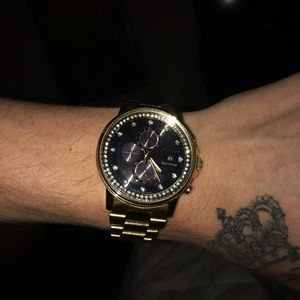 Gold Citizen Watch. Diamond